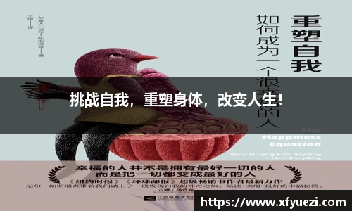 挑战自我，重塑身体，改变人生！
